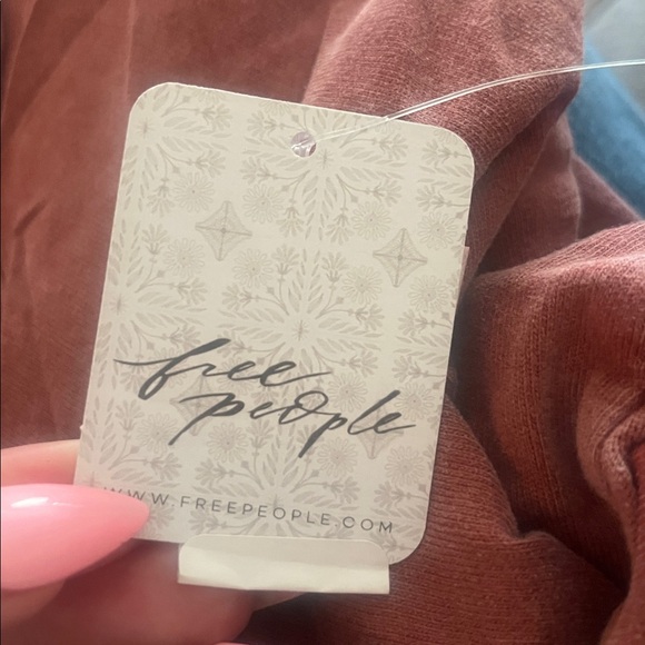 NWT free people fade into you tee MSRP $48 - Picture 4 of 4